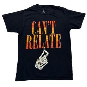 Jeffree Star Cosmetics Can't Relate Attitude T-Shirt 2019 Small Skeleton Makeup